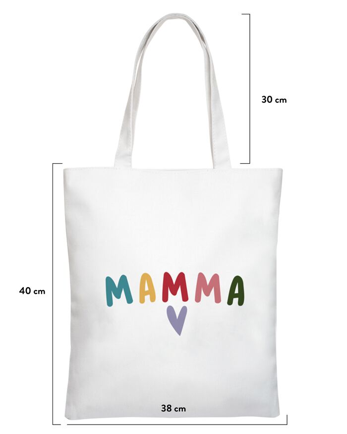 Shopper Personalizzata Regalo Mamma Scontorno2