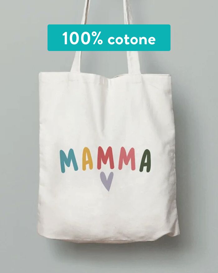 Shopper Personalizzata Regalo Mamma