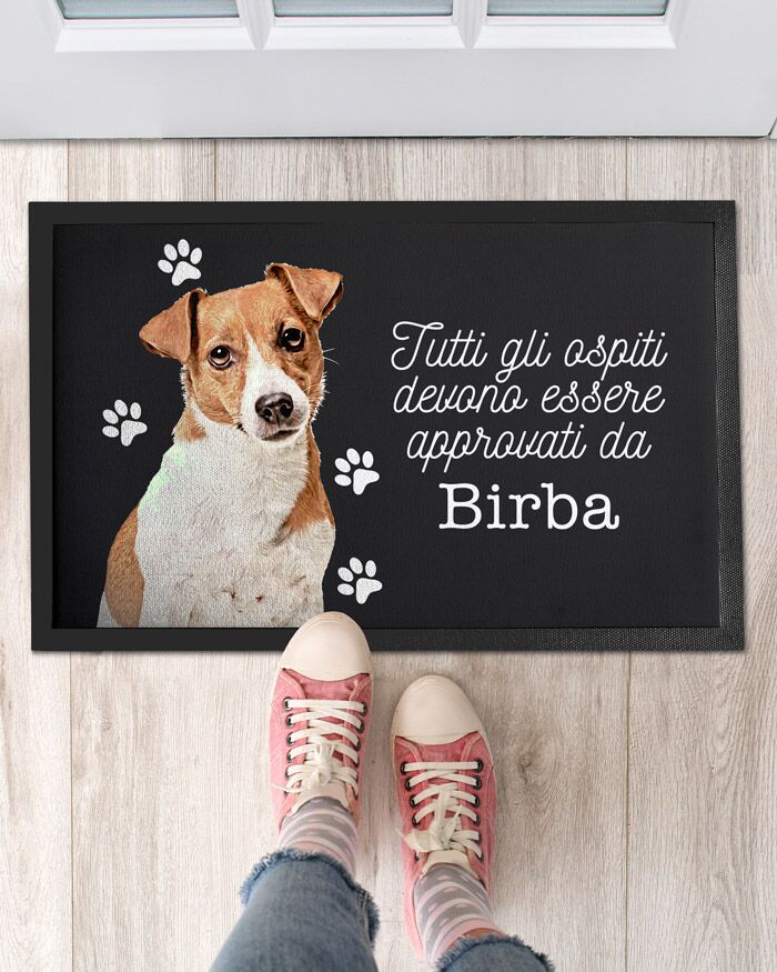 zerbino-tappeto-personalizzato-cane