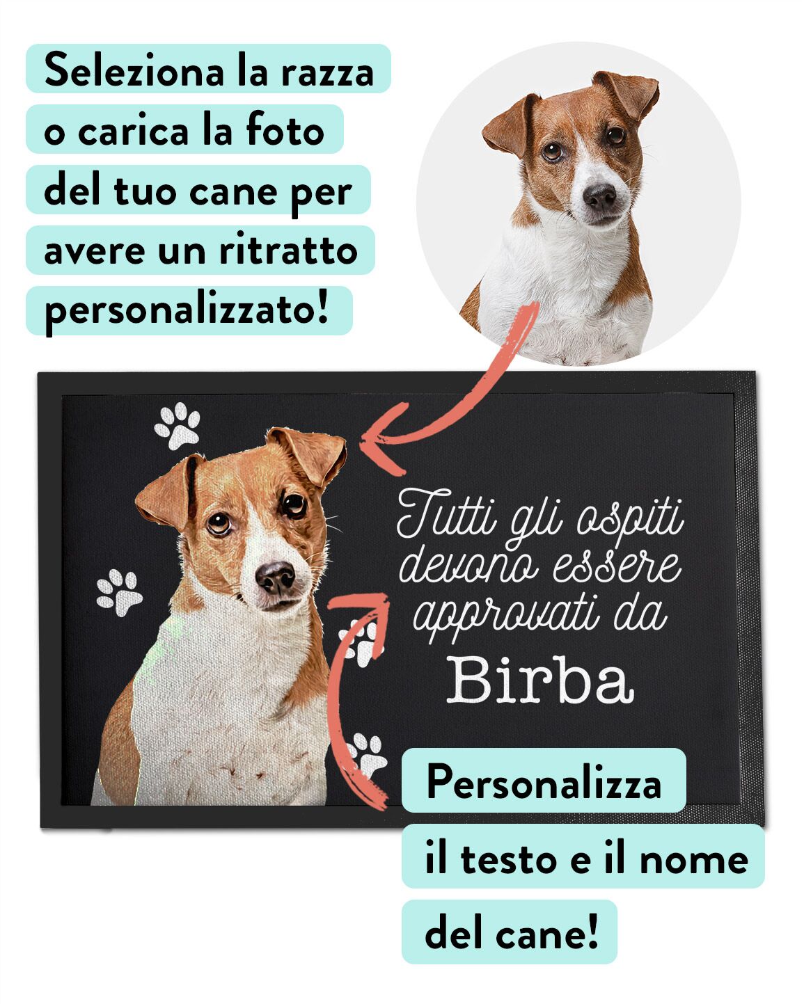 zerbino-tappeto-personalizzato-cane