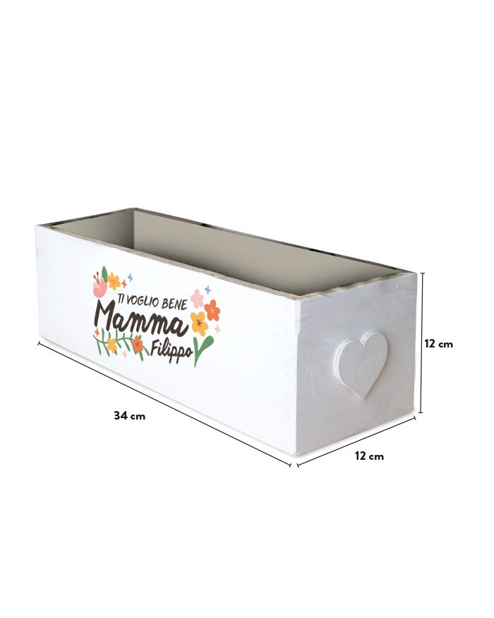 Cassettina Fioriera Personalizzata Regalo Festa Mamma06