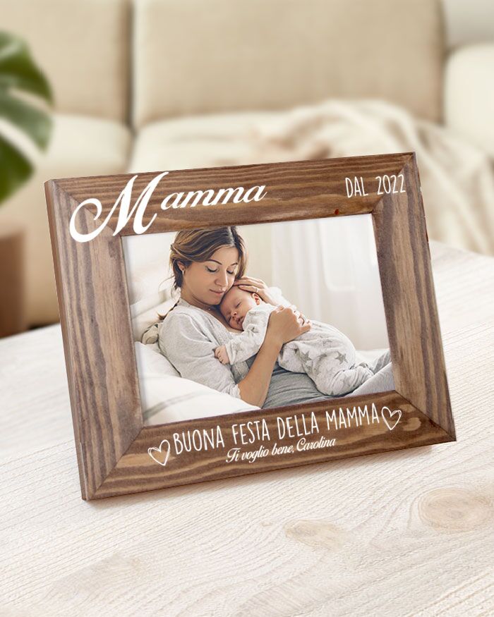 Cornice Personalizzata Regalo Foto Festa Mamma
