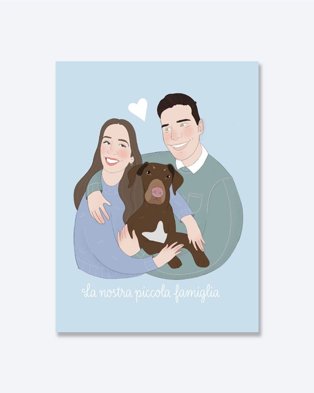 Regalo Ritratto Anniversario Illustrazione 14