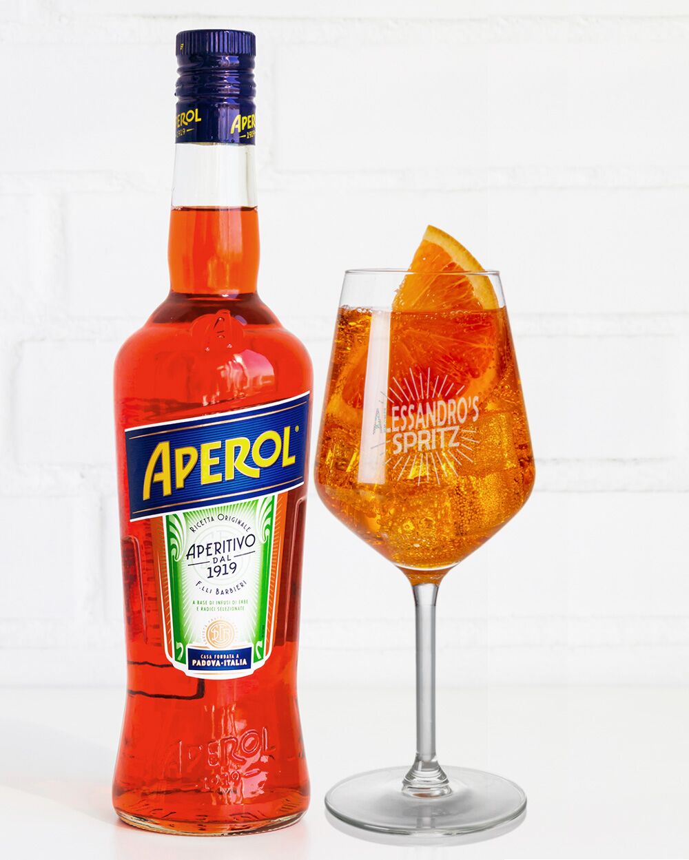 Bicchiere Da Spritz Personalizzato Incisione Confezione Regalo