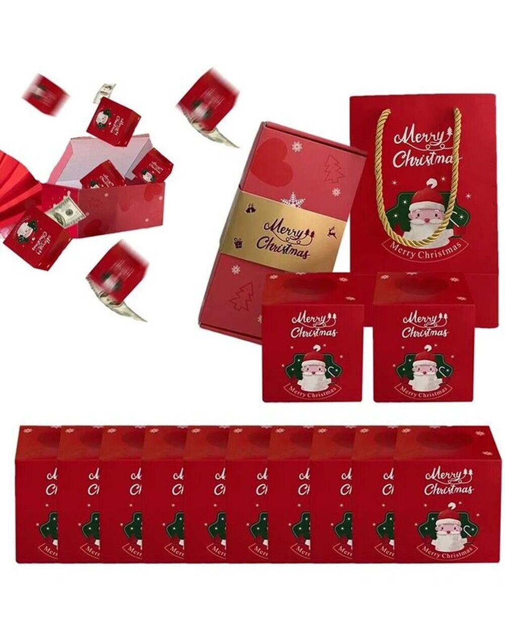 Scatola Esplosiva Regalo Soldi Sorpresa Natale35