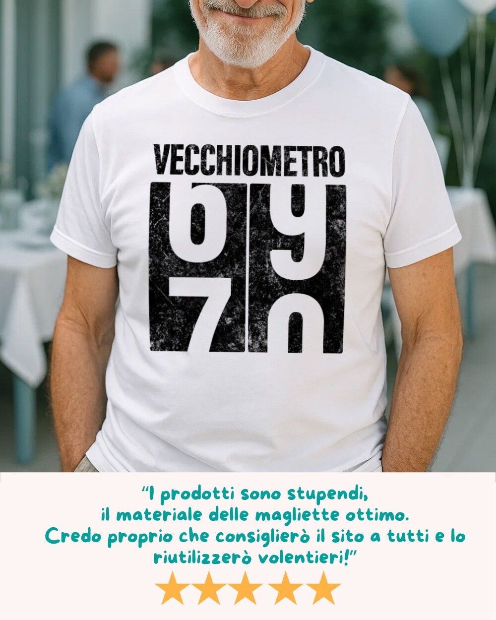 T Shirt Vecchiometro Uomo Recensione