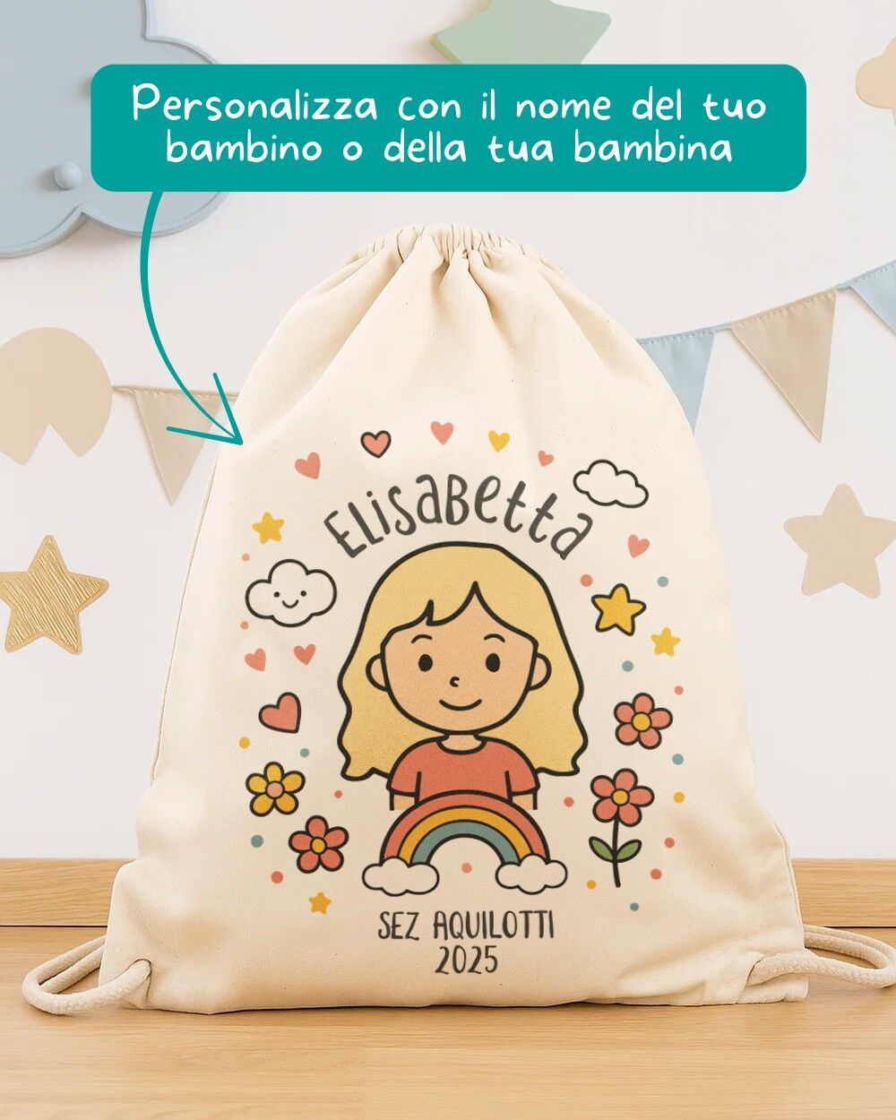 Sacca Personalizzata Ritratto
