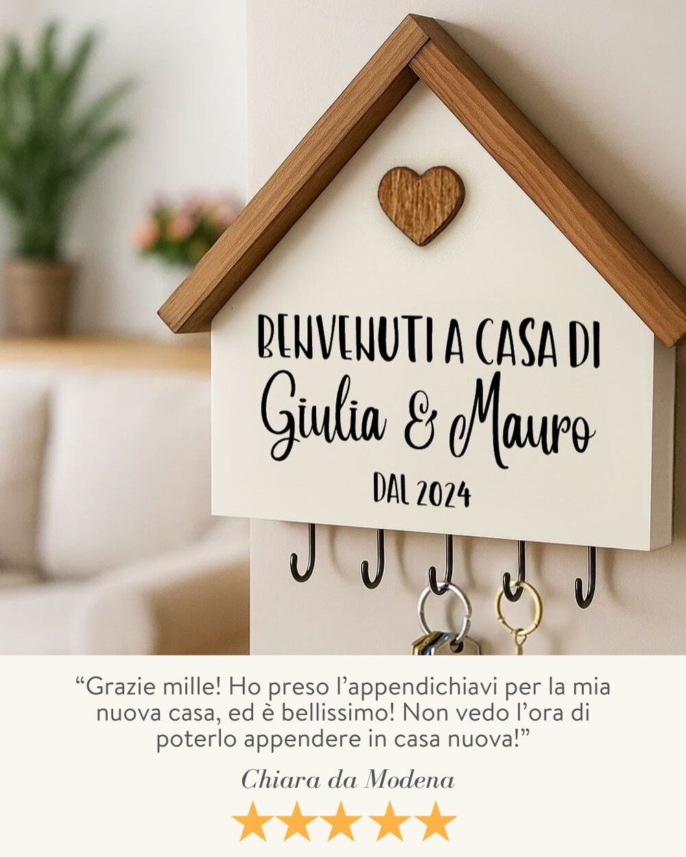Casetta Appendichiavi Anniversario Amore San Valentino 2 1