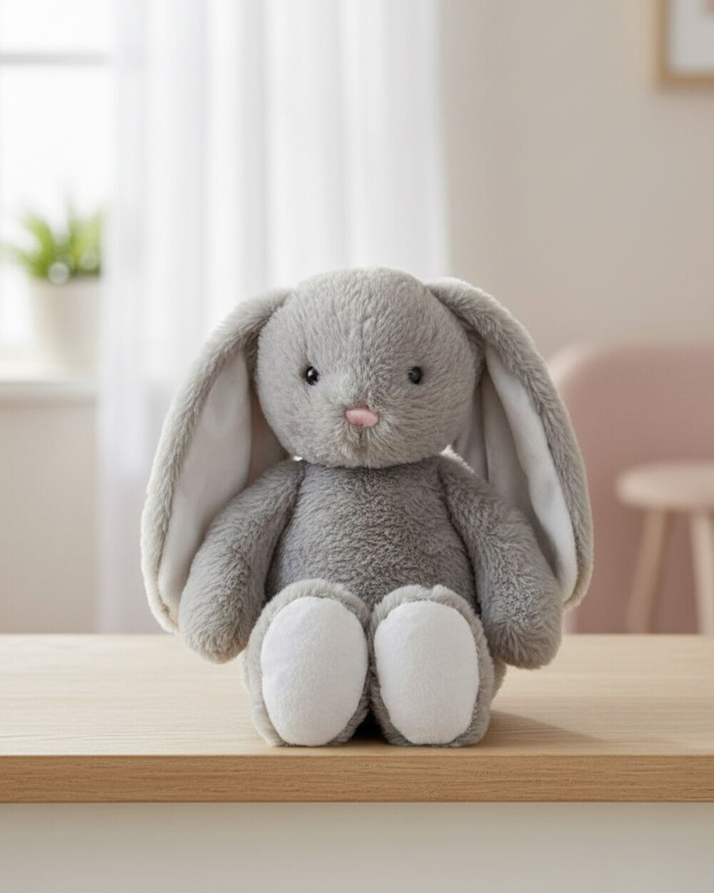 Coniglietto Peluche Regalo Pupazzo 01