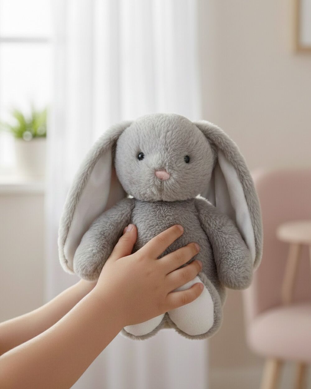 Coniglietto Peluche Regalo Pupazzo 02