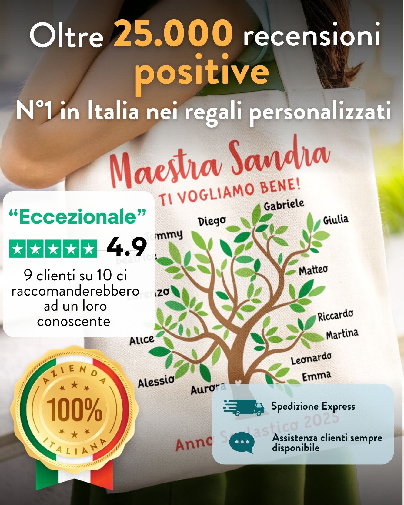 borsa-shopper-cotone-personalizzata-regalo-maestra