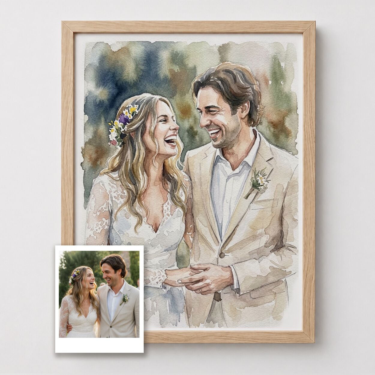ritratto-matrimonio-acquerello-da-foto-pieno-pennellata