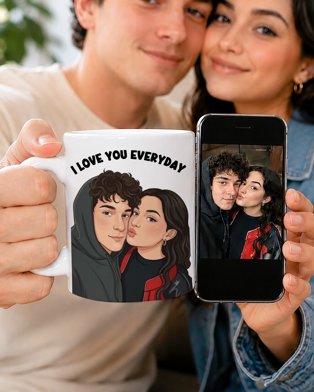 tazza-personalizzata-ritratto-coppia-fumetto-2