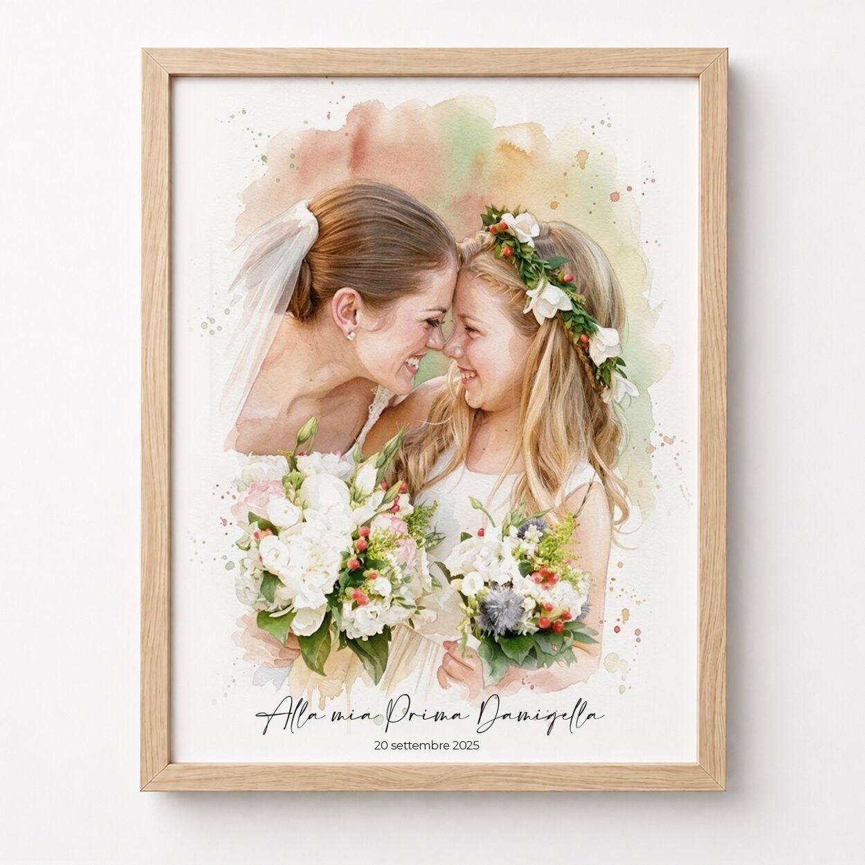 ritratto-matrimonio-damigelle-acquerello-bambina