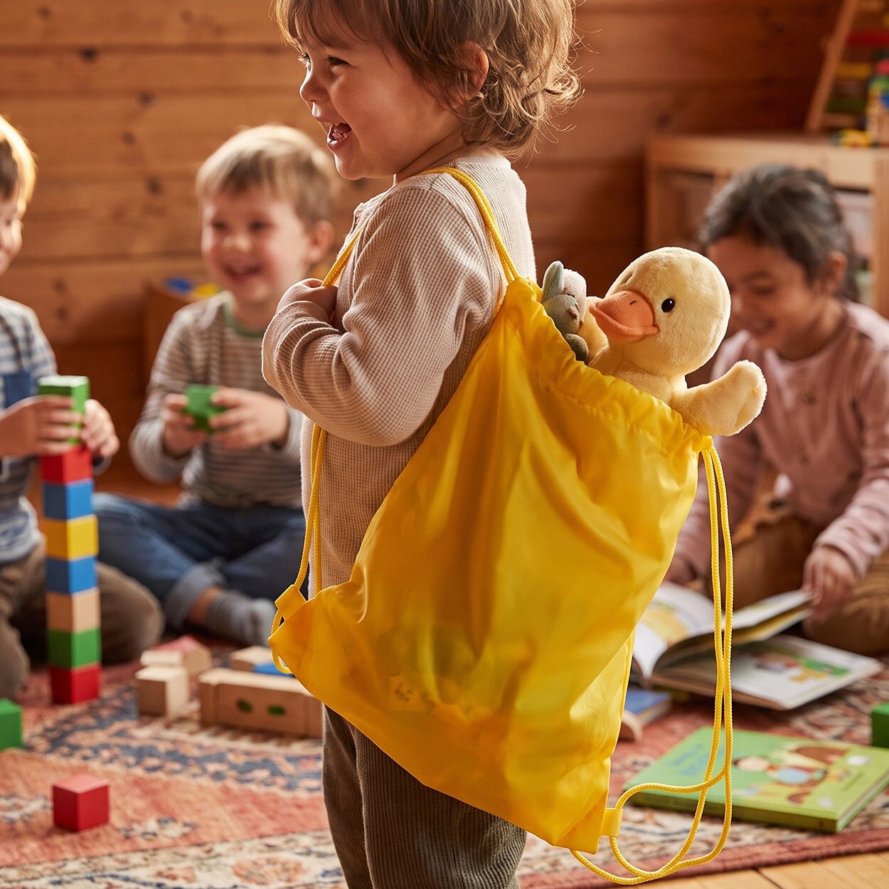 regalo-personalizzato-portachiavi-scuola-asilo-materna-sacca-zainetto-papera