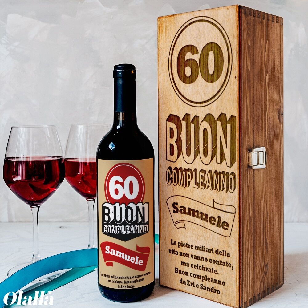 Cassettina Regalo Personalizzata Buon Compleanno Anni Sabbia 1