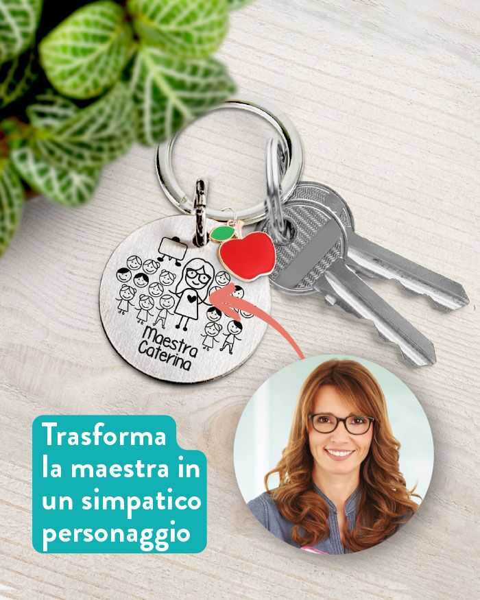 portachiavi-persoanlizzato-acciaio-regalo-maestra