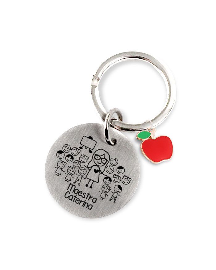 portachiavi-persoanlizzato-acciaio-regalo-maestra