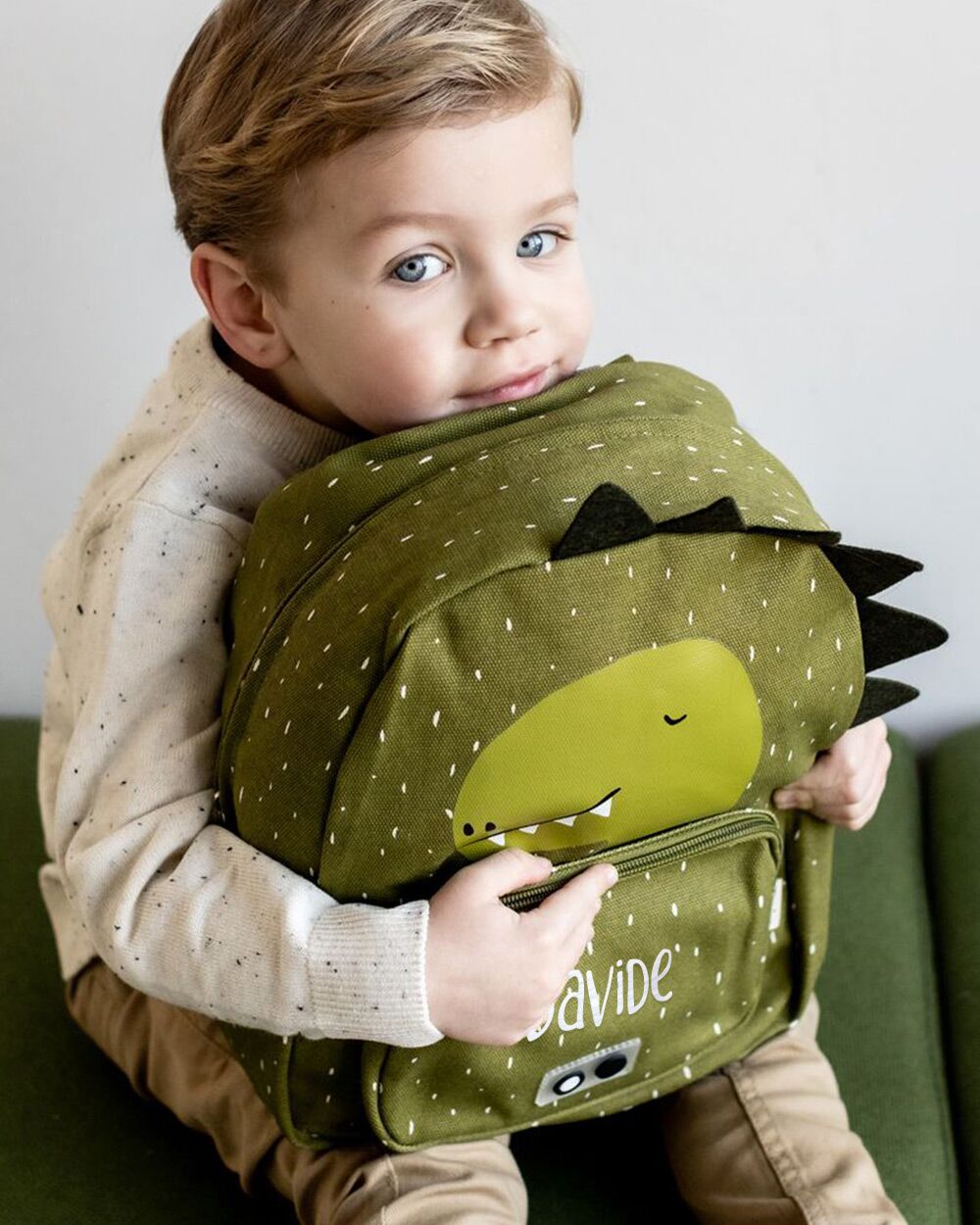 Zainetto Personalizzabile Trixie con Animaletti e Nome, Backpack per Asilo, Scuola Materna, e Borraccia Coordinata Personalizzabile - Idea Regalo Scuola Bambini, Ritorno a Scuola - immagine 30