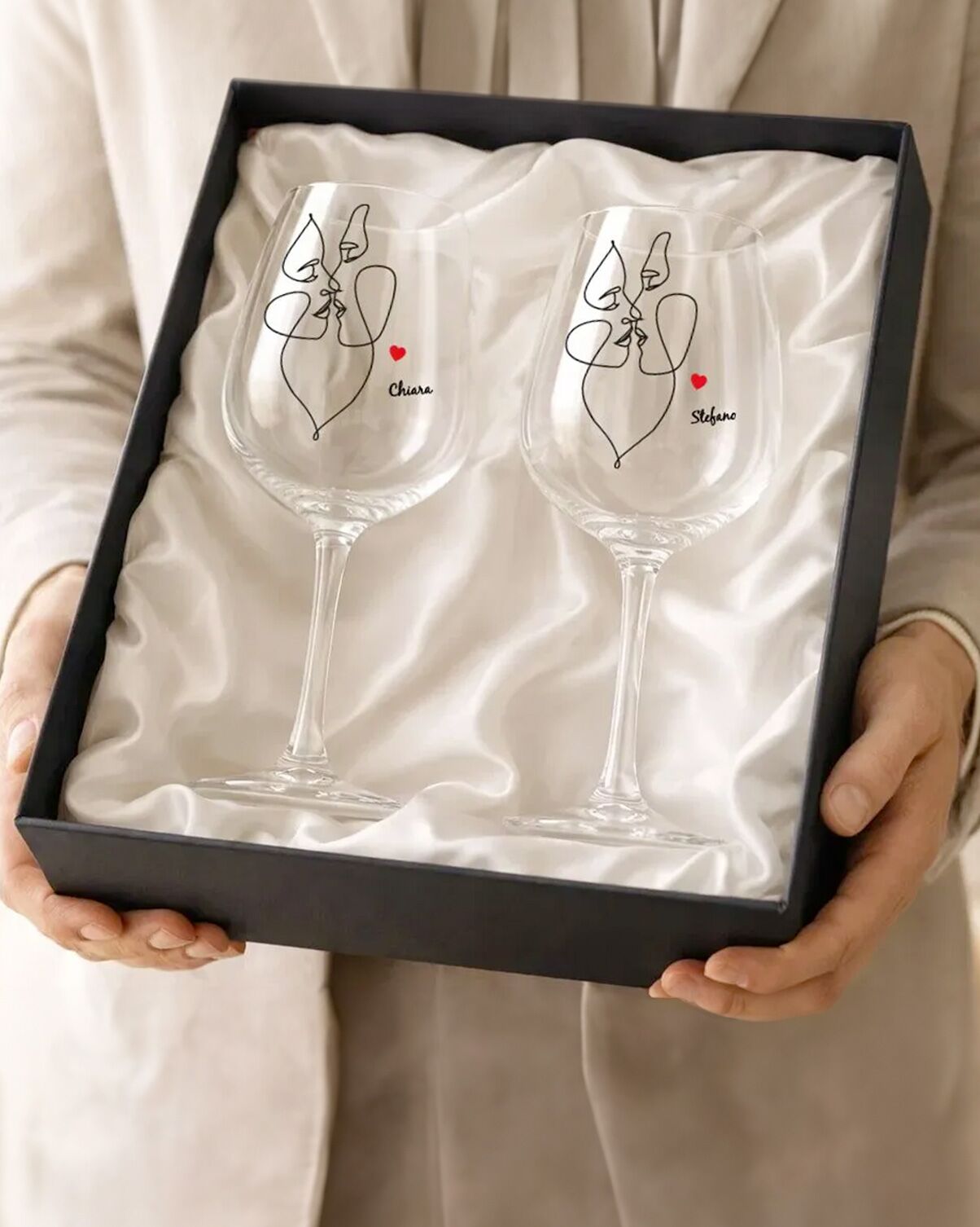 Coppia Calici Personalizzati Amore Dedica Love San Valentino Anniversario 02