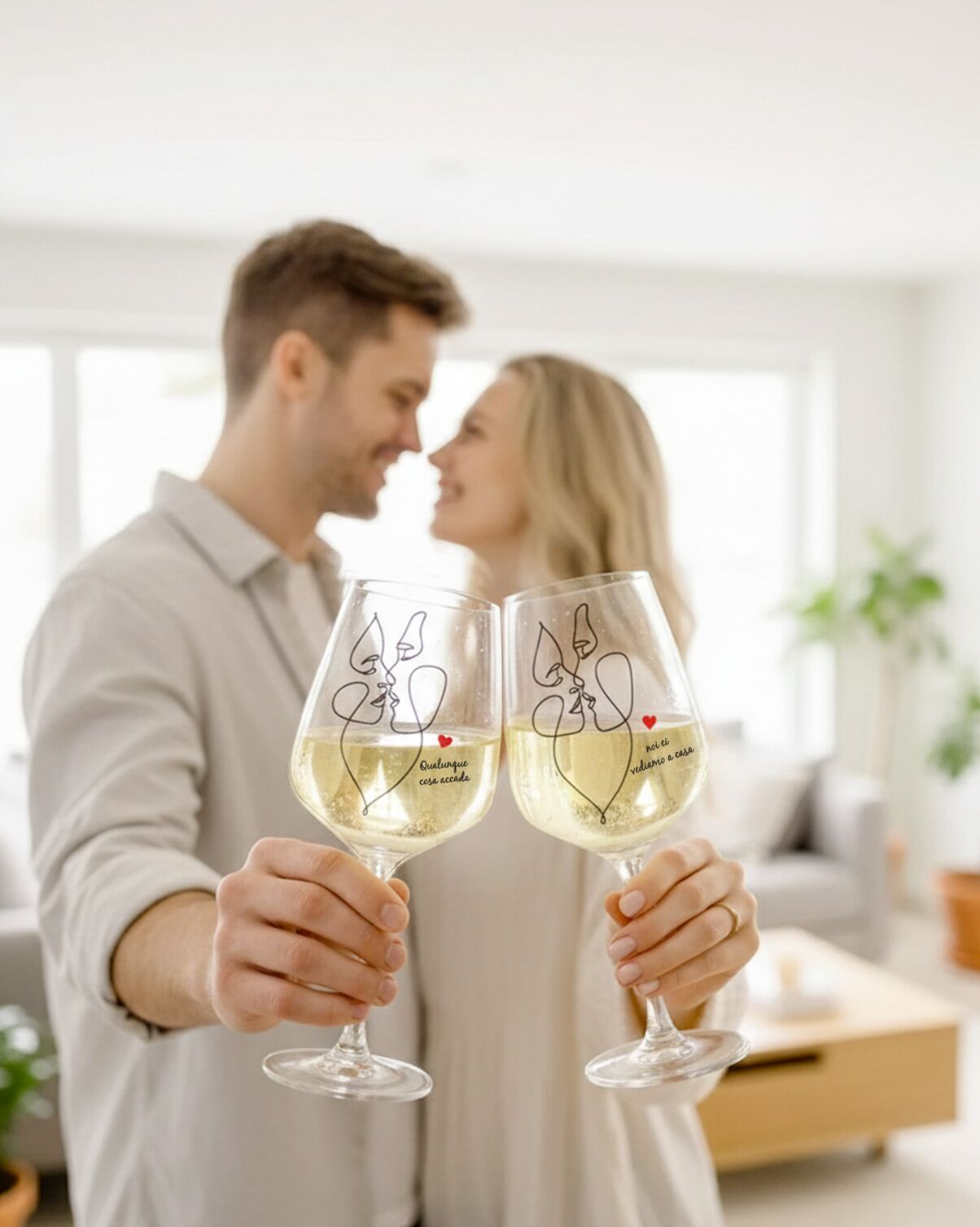 Coppia Calici Personalizzati Amore Dedica Love San Valentino Anniversario 03