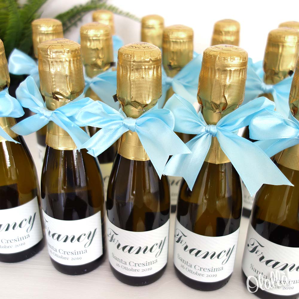 Bottiglie Vino Personalizzabili Bomboniera Cresima 02