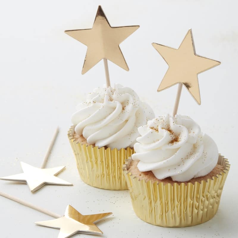 Cake Topper Stella Oro