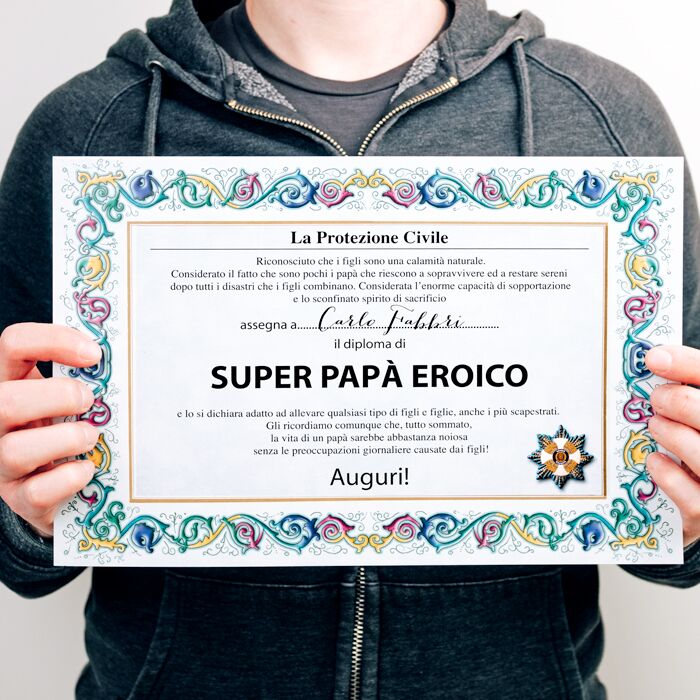 Diploma Di Papa Eroico