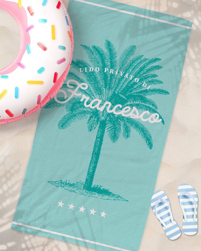 Telo Mare Asciugamano Personalizzato Regalo19