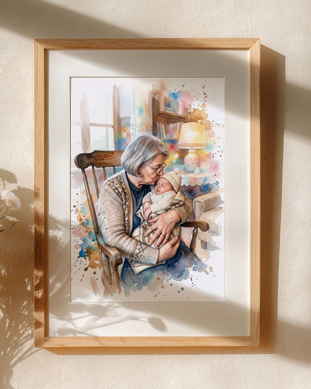 acquerello-ritratto-nonna-nipote-colore-su-misura-1