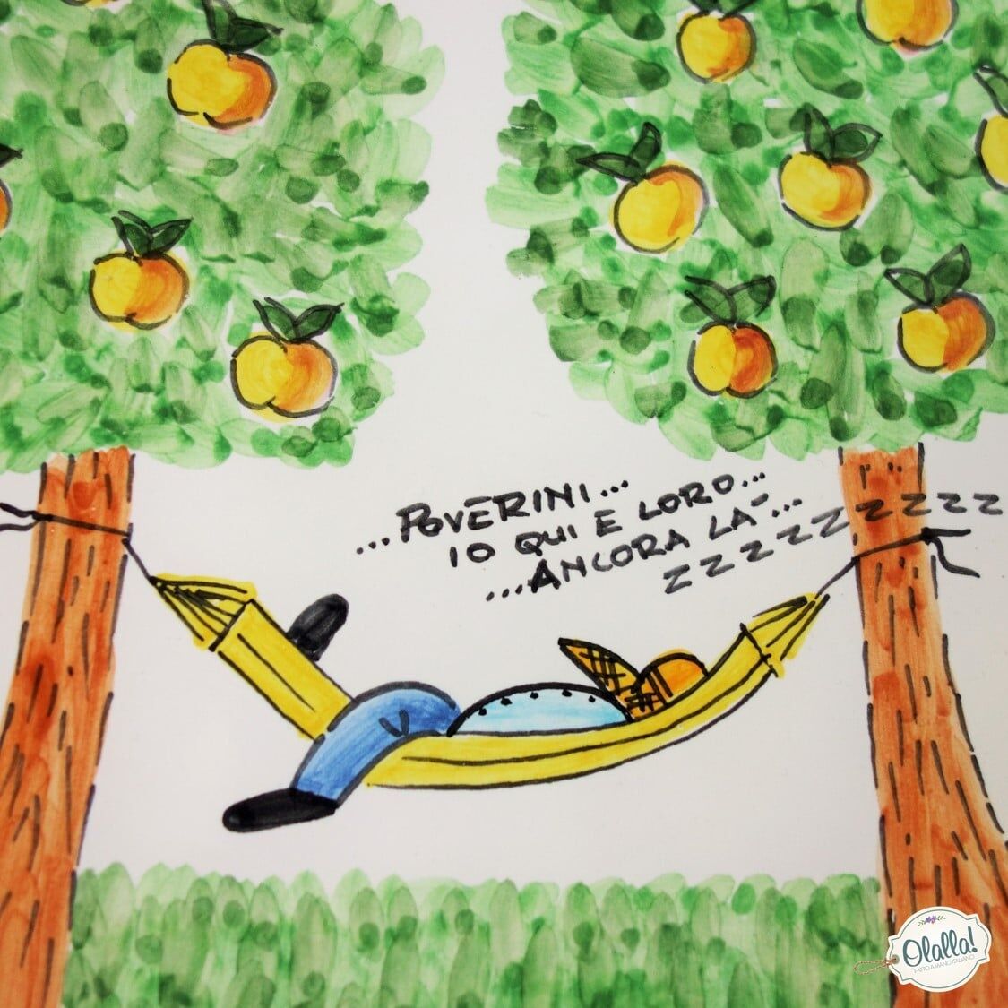 Piatto Personalizzato Dipinto a Mano per Regalo di Pensionamento - immagine 5