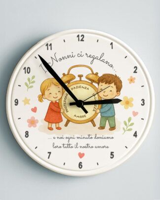 orologio-personalizzato-ritratto-nipoti-regalo-nonni