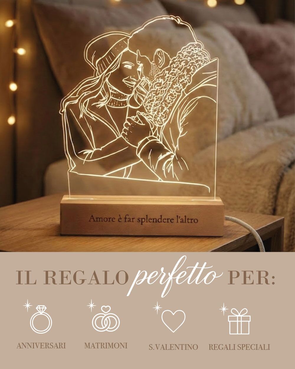 Lampada-led-illustrazione-lineart-regalo-san-valentino-anniversario