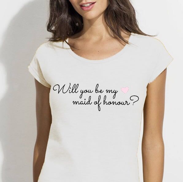T SHIRT VUOI ESSERE MIA TESTMONE