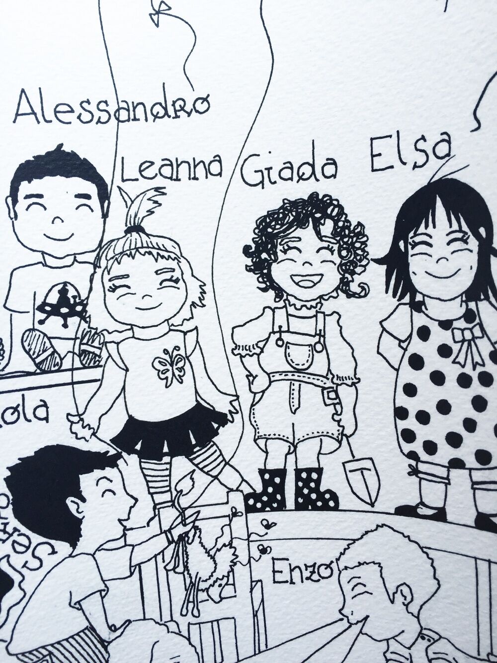 ritratto-bimbi-asilo-nido-regalo-maestre