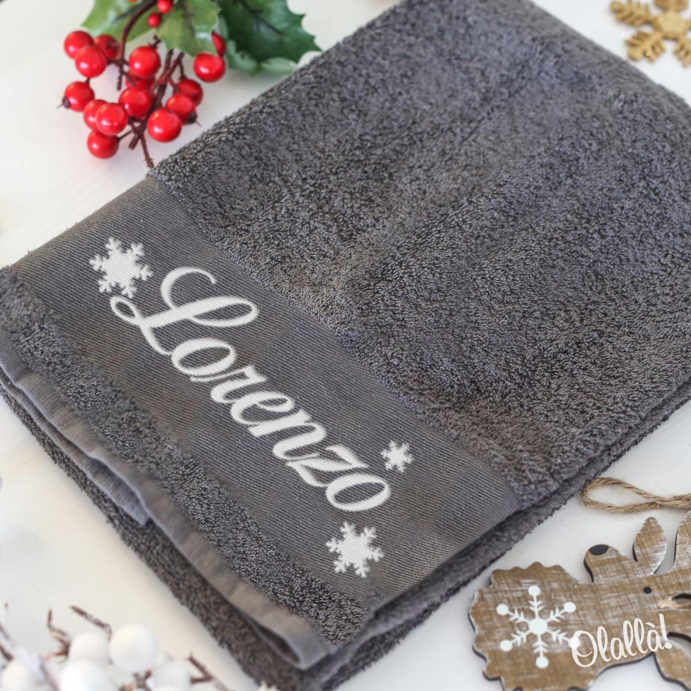 Asciugamano-con-nome-ricamato-natale-grigio-02
