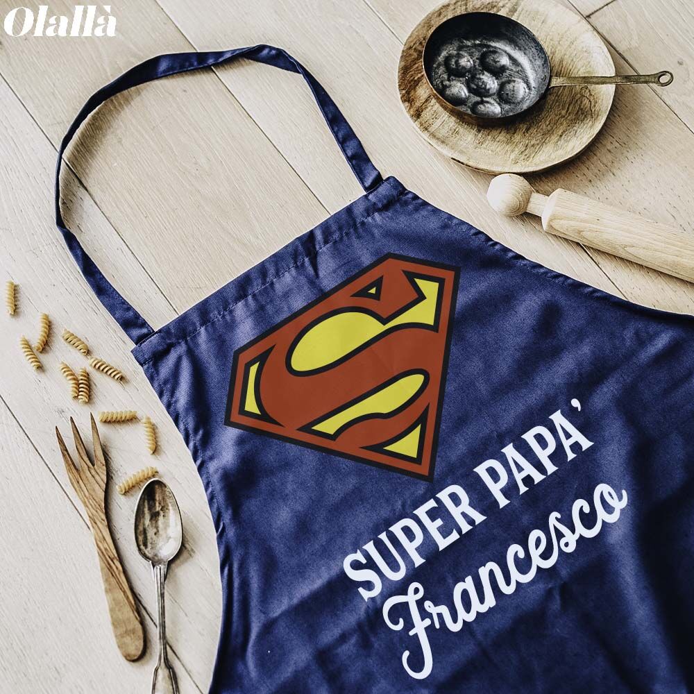 Grembiule Personalizzato Superman Nonno3