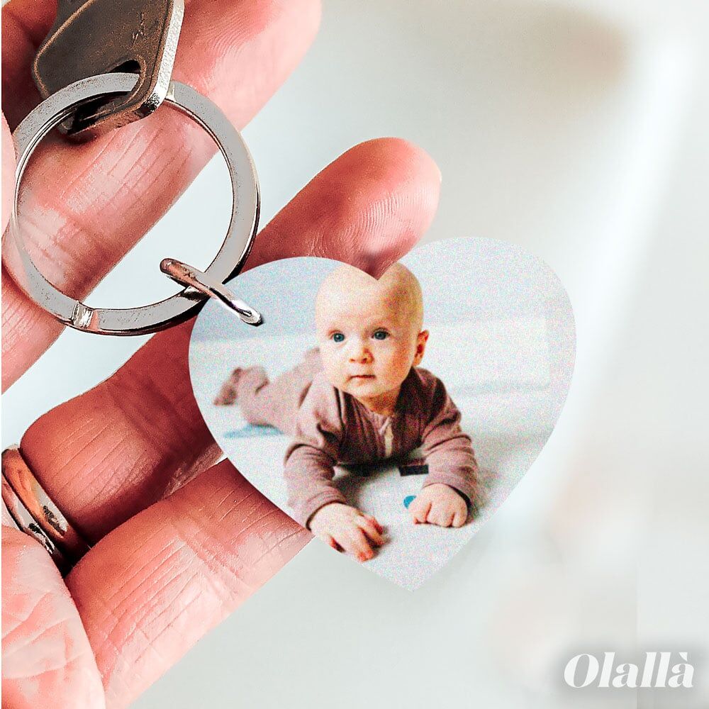 Portachiavi Legno Stampa Papa Personalizzato 3w4