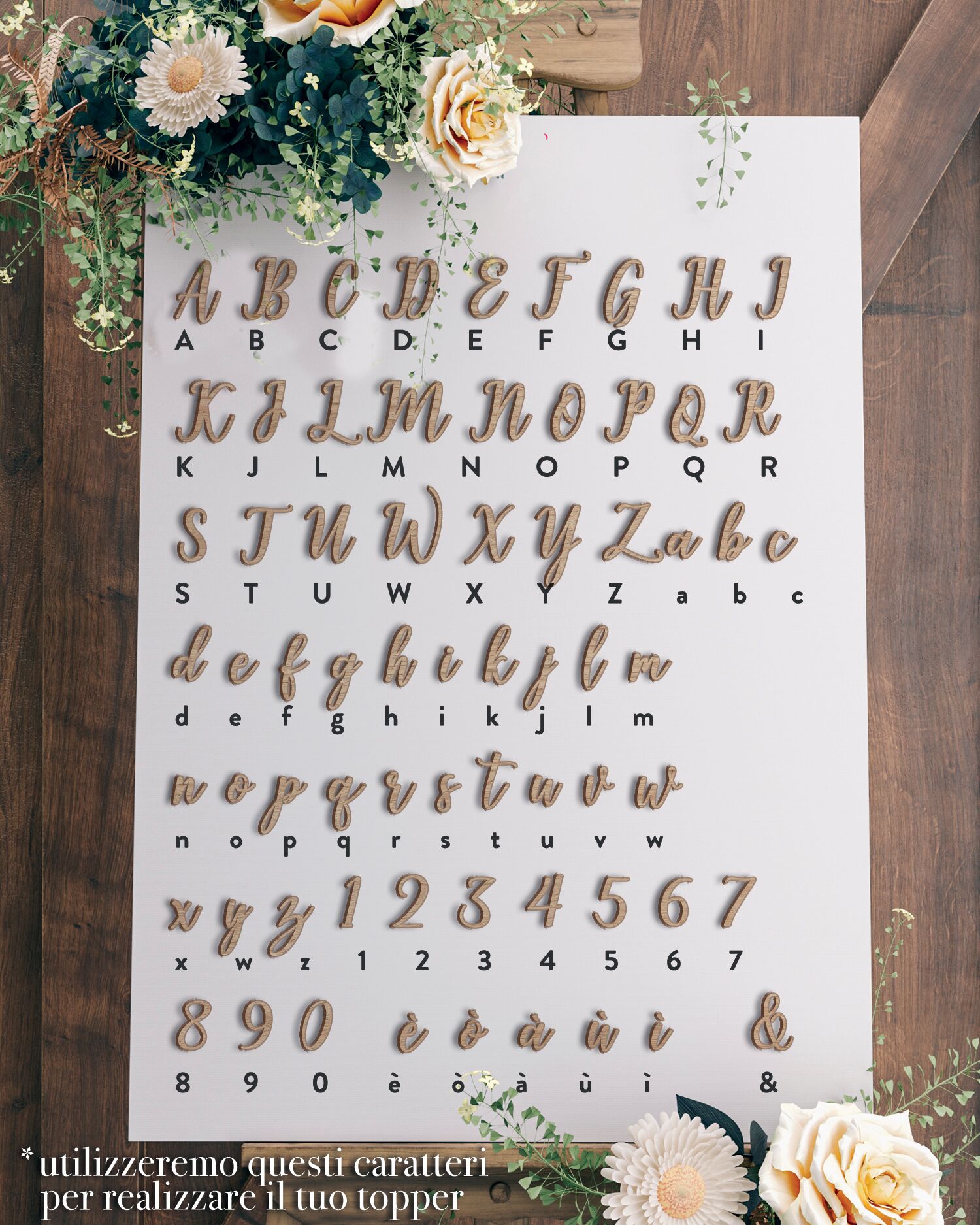 Caratteri Cake Toppers Legenda Shelter