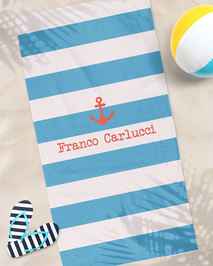 Telo Mare Asciugamano Personalizzato Regalo16