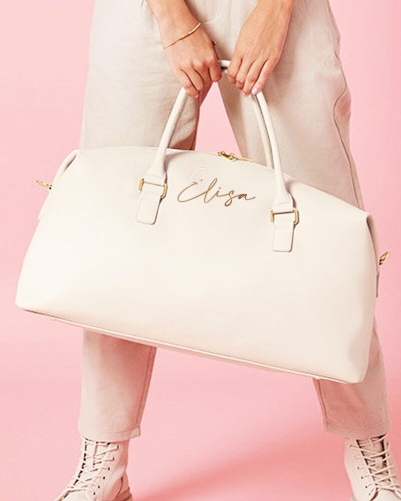 BORSONE-ECOPELLE-INIZIALI.DORATE-PERSONALIZZATO-BIANCO2