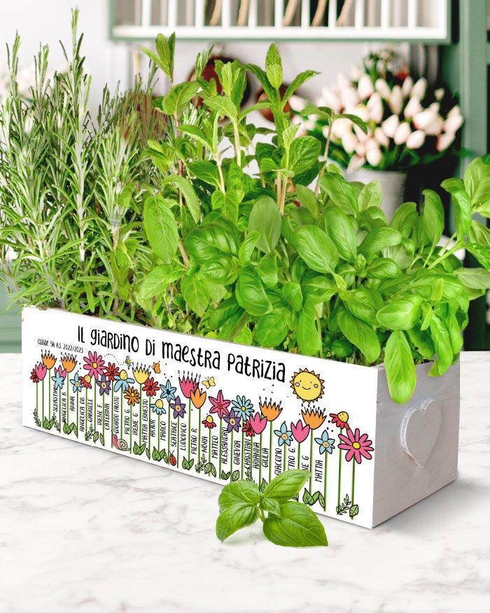 Cassettina Personalizzata Regalo Maestra