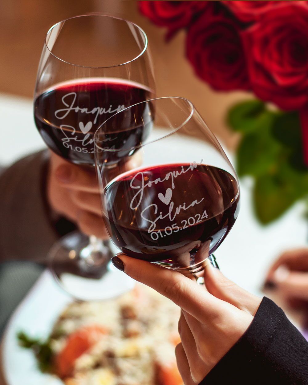 Calice Vino Nome Personalizzato Regalo 10