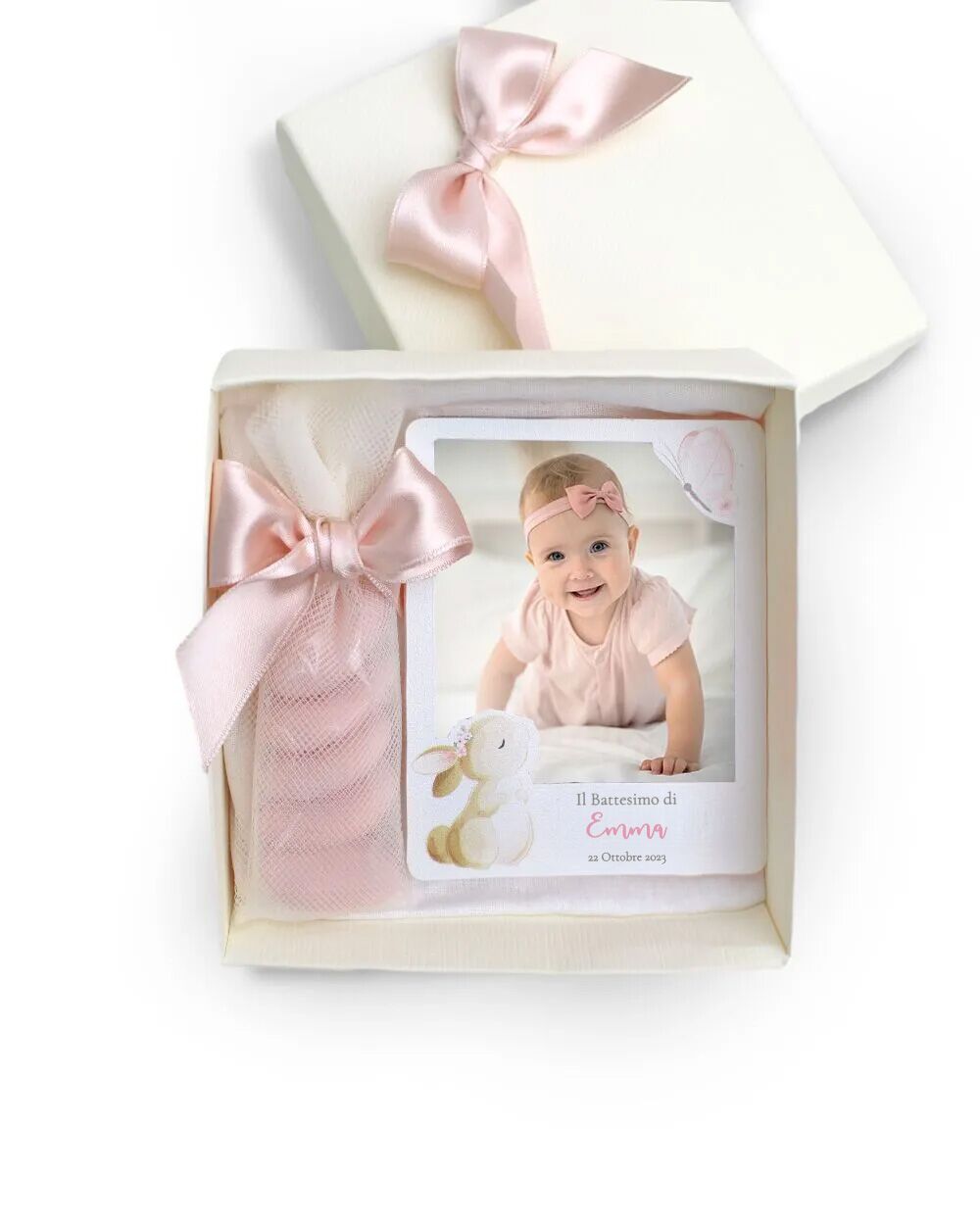Scatolina Regalo Personalizzato Comunione Cresima Cornice Bambino Evento 2 1