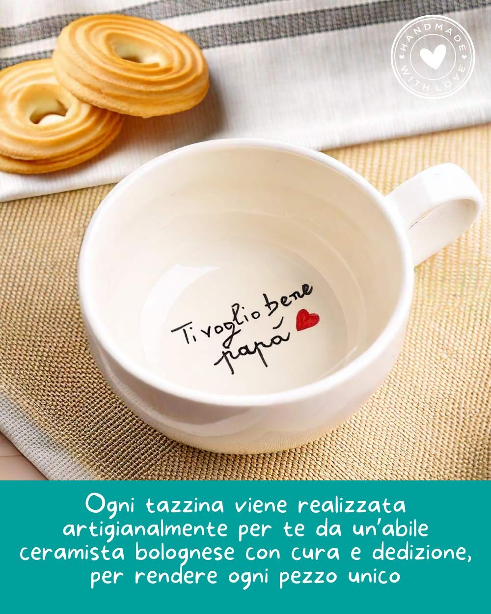 Tazzina Papa Lavorazione