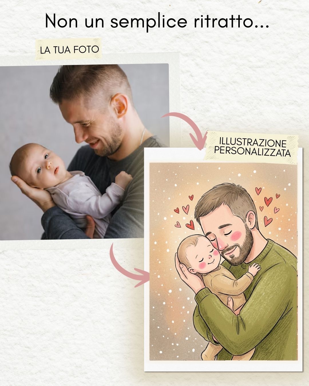 Illustrazione Fumetto Libro Bambini Papa 1