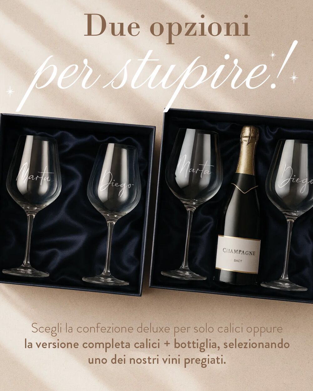 Calici Personalizzati Nome Regalo Metimonio Anniversario Compleanno Made Italy05