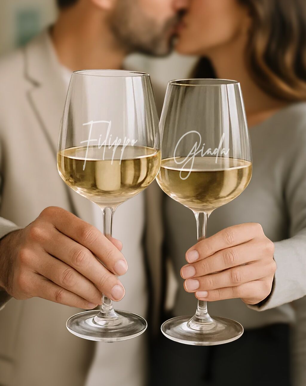 Coppia Calici Bacio Coppia Calici Incisione Nomi Coppia Calici Anniversario Matrimonio Personalizzati Sposi San Valentino 04
