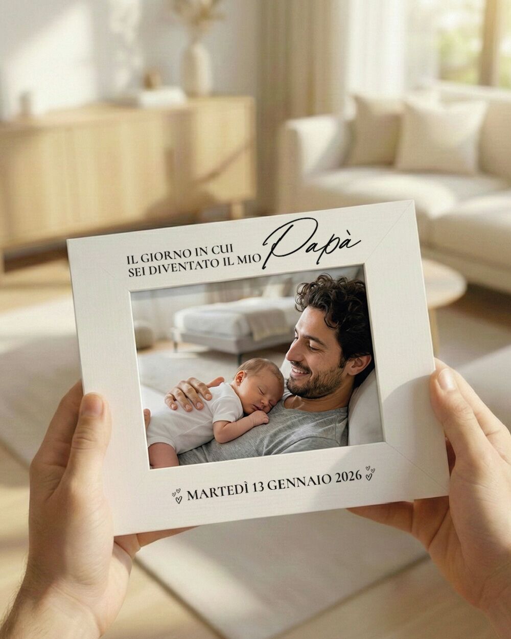 regalo-personalizzato-cornice-porta-foto-prima-festa-papa