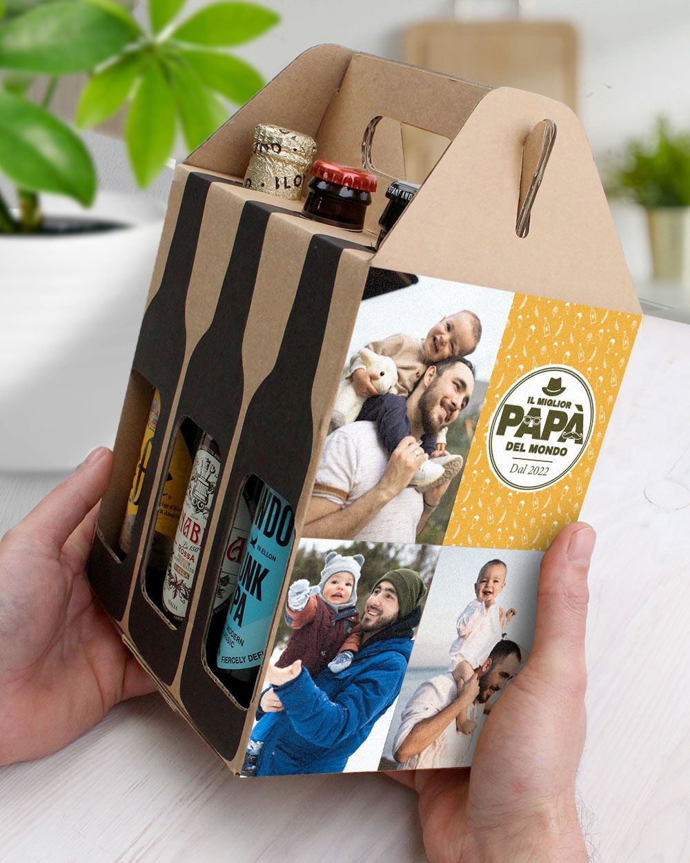 Box Birre Regalo Personalizzato Foto Festa Del Papa07
